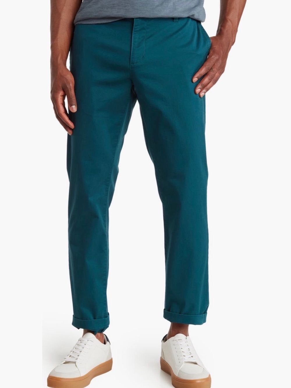 14th & Union Teal Men's Chino Pants